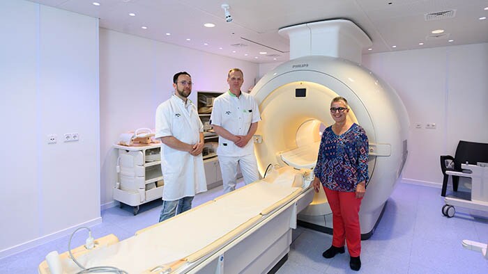 Faster MRI and more comfort for patients at Ikazia