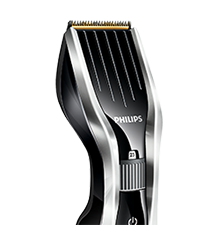 philips series 5000 hair clipper with titanium blades including beard and hair combs