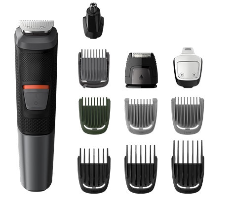 a shaver with accessories